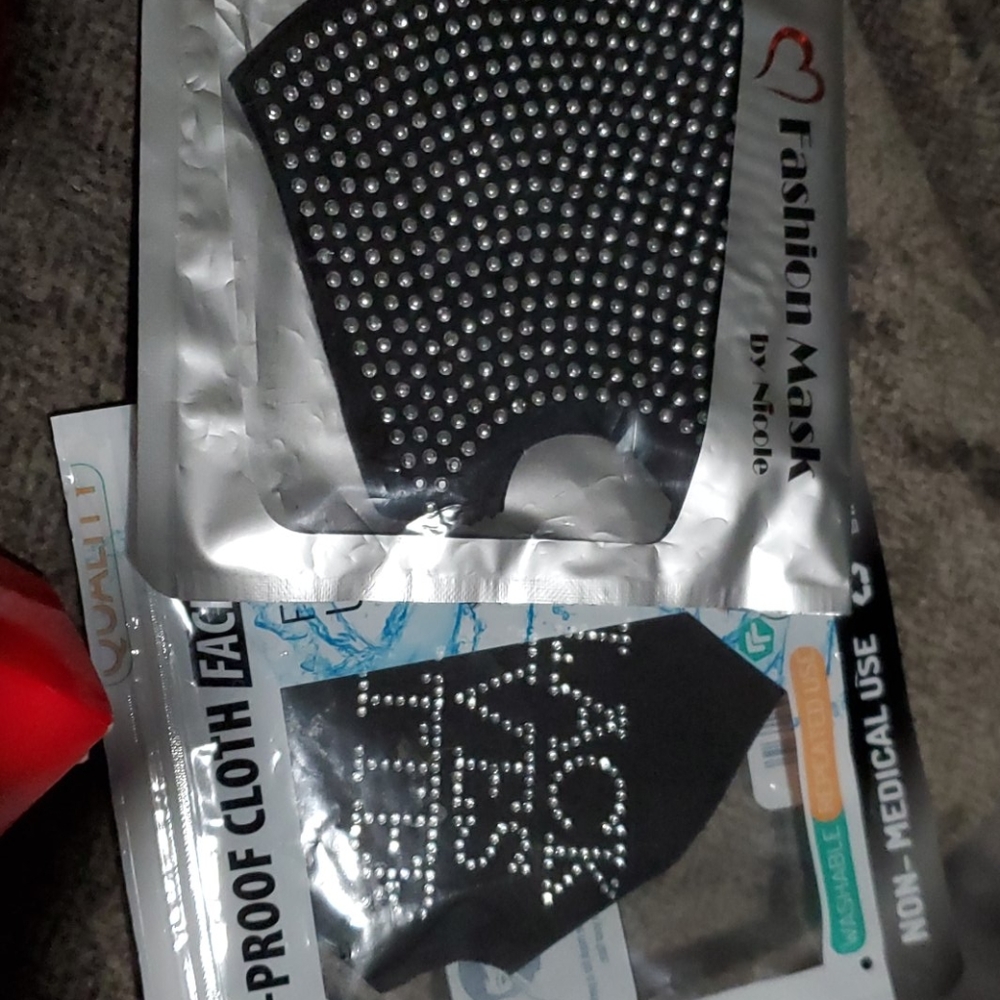 2 cute face mask/ great deal stylish